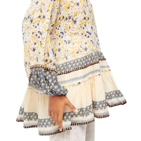 FREE PEOPLE Gardenia Tunic Top Ivory - Picture 3 of 7